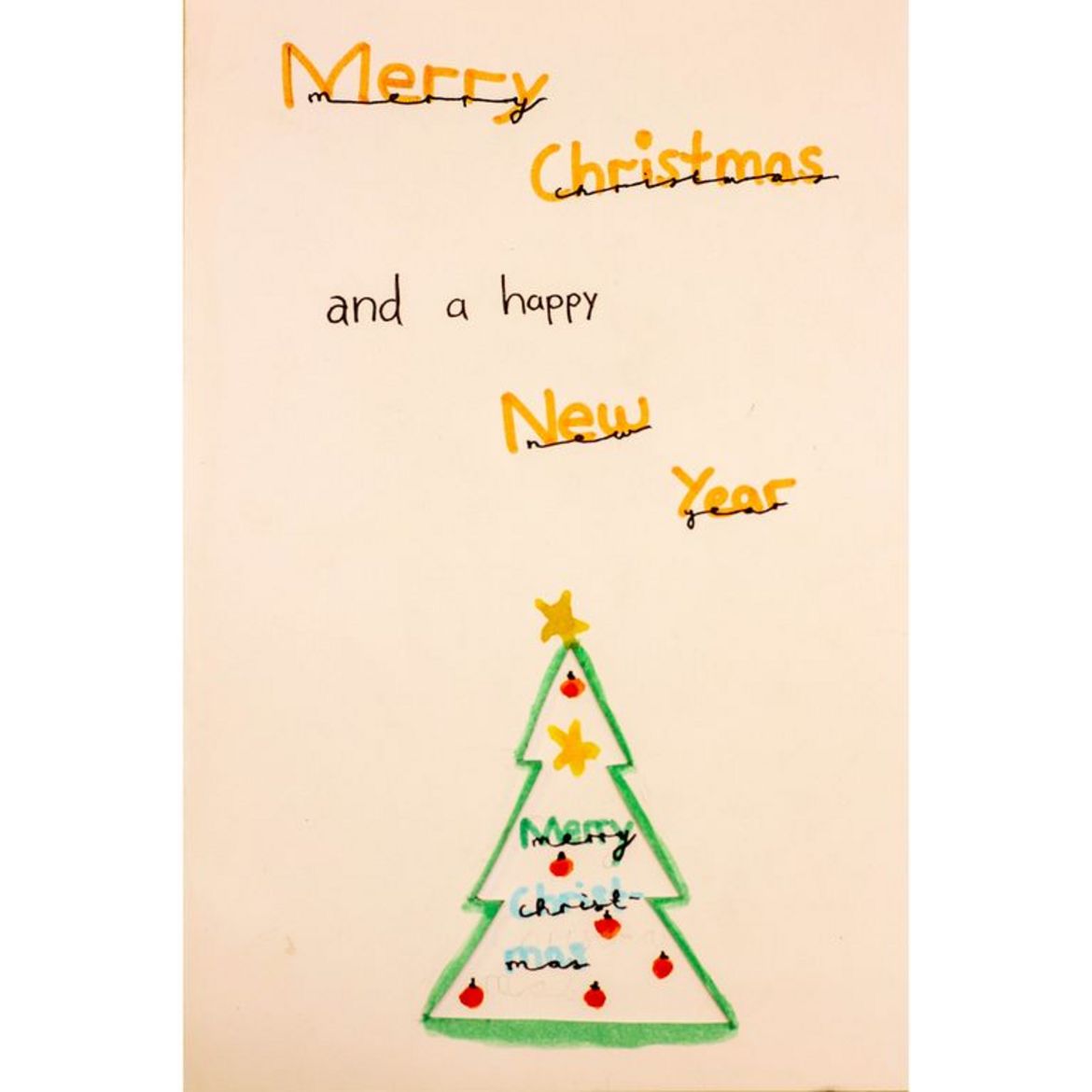 Weihnachtsgrüße unserer Schülerinnen und Schüler