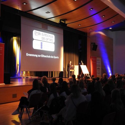Festakt zur Verleihung "Eliteschule des Sports" 6. November 2025