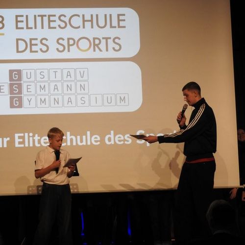 Festakt zur Verleihung "Eliteschule des Sports" 6. November 2025