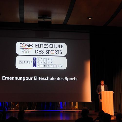 Festakt zur Verleihung "Eliteschule des Sports" 6. November 2025