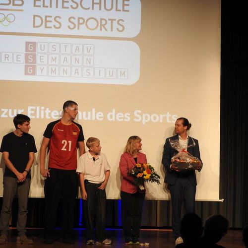 Festakt zur Verleihung "Eliteschule des Sports" 6. November 2025