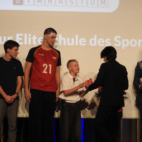 Festakt zur Verleihung "Eliteschule des Sports" 6. November 2025
