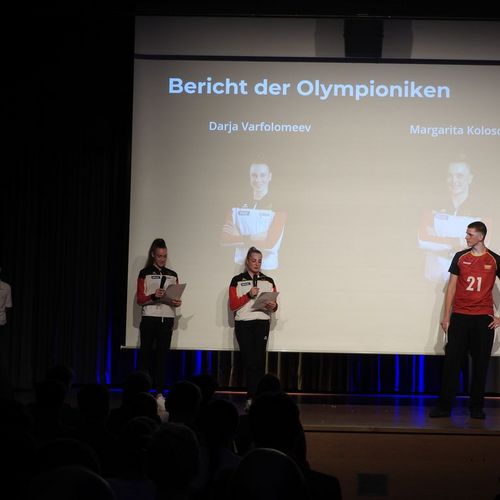 Festakt zur Verleihung "Eliteschule des Sports" 6. November 2025